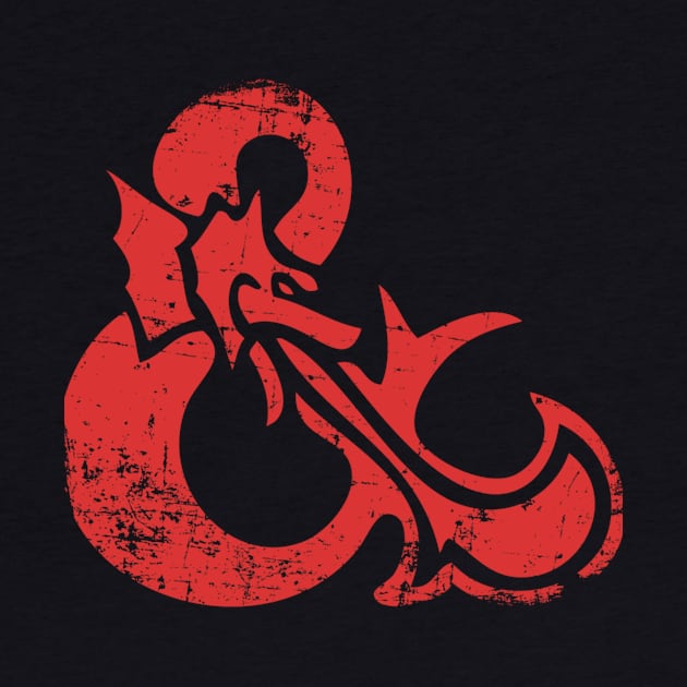 Ampersand Dungeons Dragons Retro by Rubem